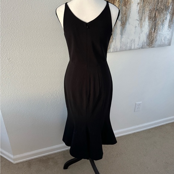 Dress the Population Isabella Crepe Mermaid Dress in Black - Picture 3 of 7